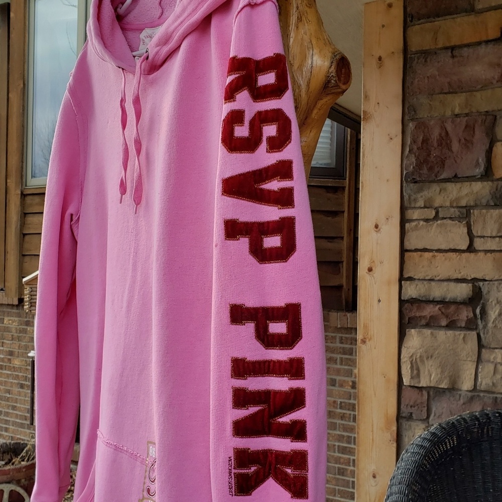 PINK | Tunic Hoodie Sweatshirt